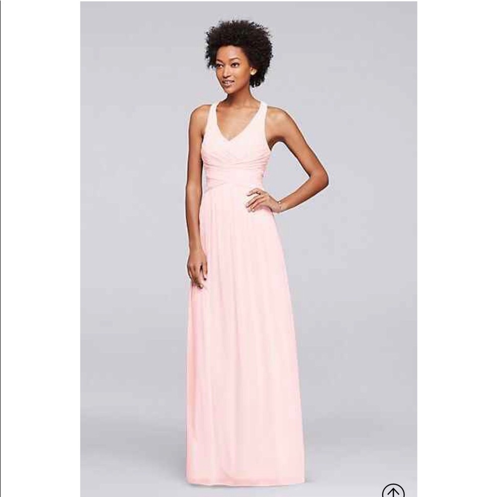 Petal Pink Bridesmaids Dress-David’s Bridal W10974